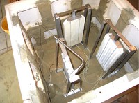 TSE fűtőbetét beépítve (1,5 KW)